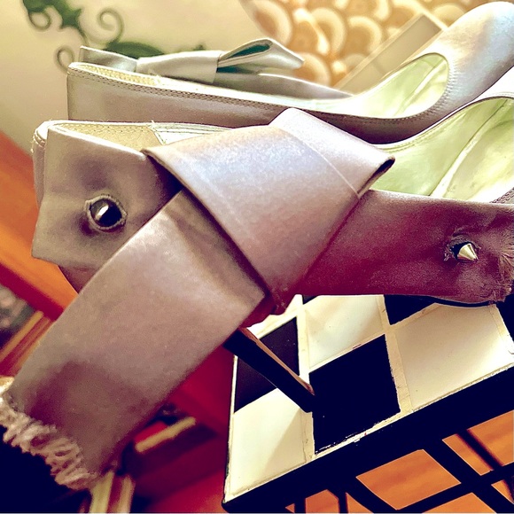 Report Signature vintage satin high heels - Picture 9 of 10